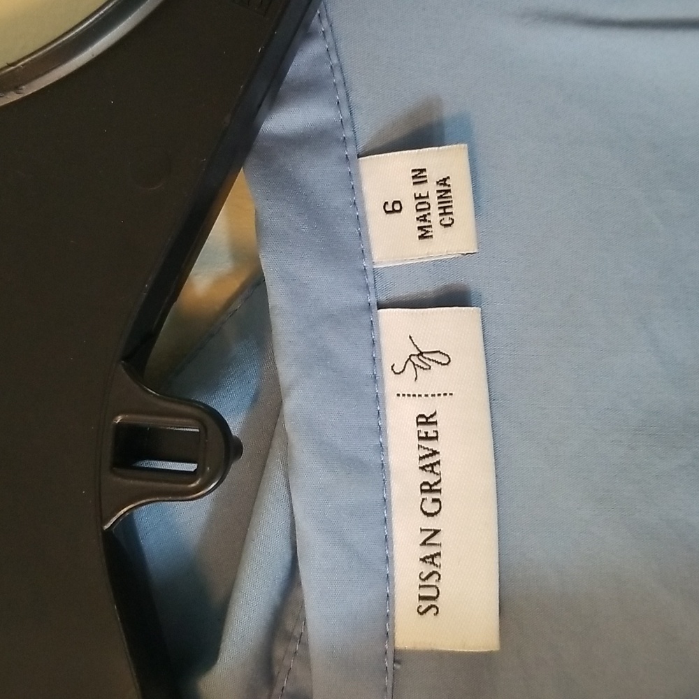 Blue Button down - Picture 2 of 2